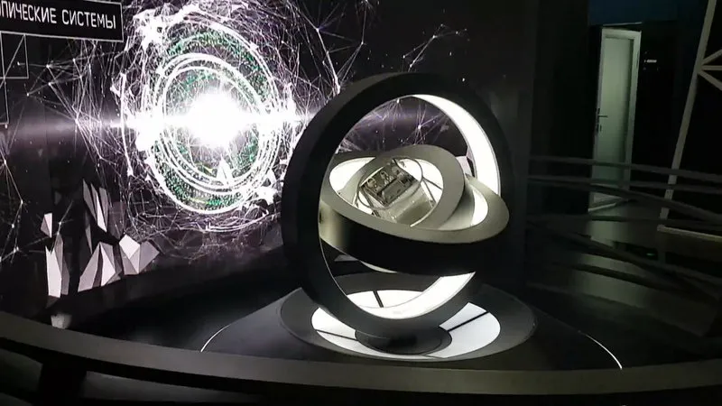 Гироскоп — Kinetic art инсталляция