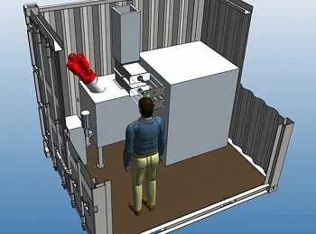 Установка плазменной переработки электронных компонентов и медицинских отходов