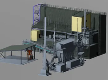 Изображение проекта: Проектирование 3D-модели установки вельцевания