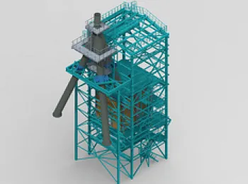 Изображение проекта: Металлоконструкции газоходов